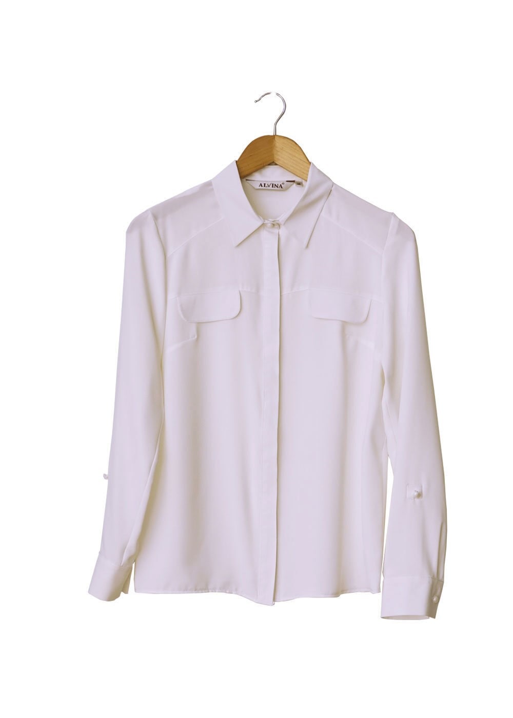 Tesettür giyim BEYAZ 4658 Lora Tesettür Bluz