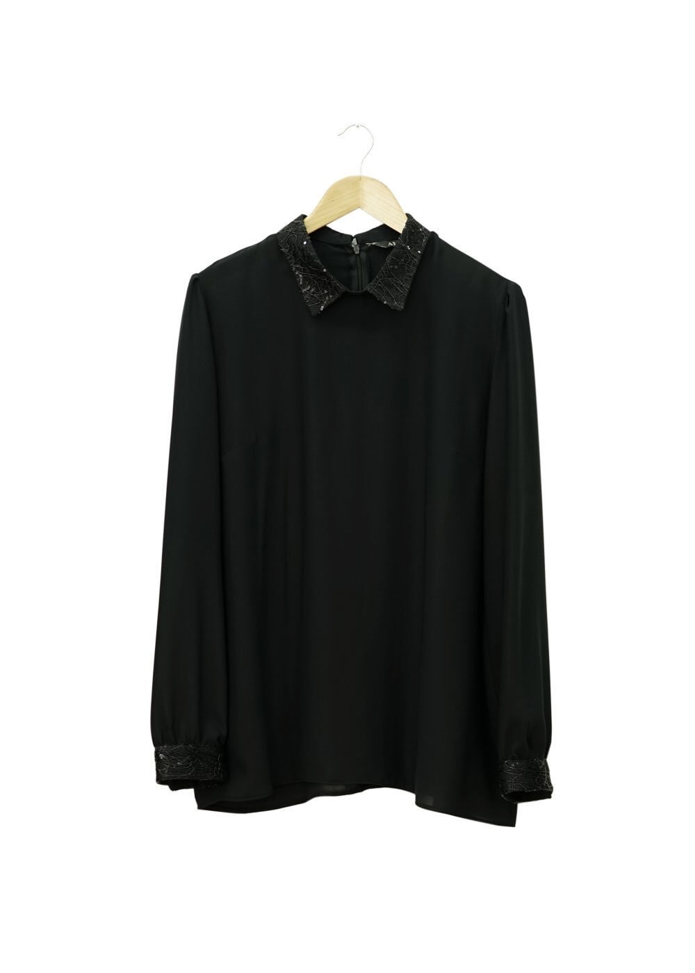 Tesettür giyim SİYAH 4726 Lora Tesettür Bluz