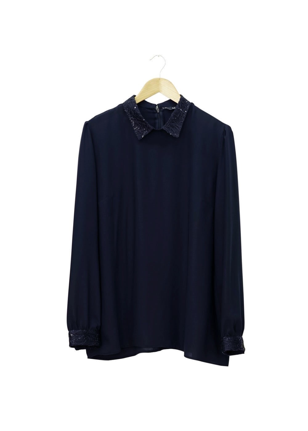 Tesettür giyim LACİVERT 4726 Lora Tesettür Bluz