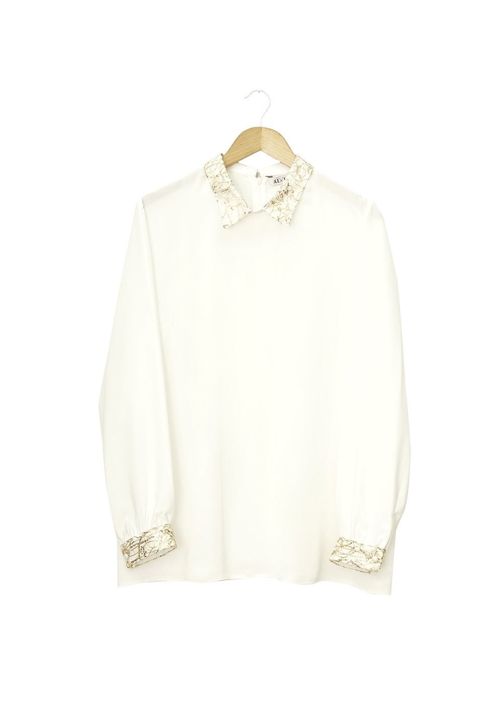 Tesettür giyim BEYAZ 4726 Lora Tesettür Bluz