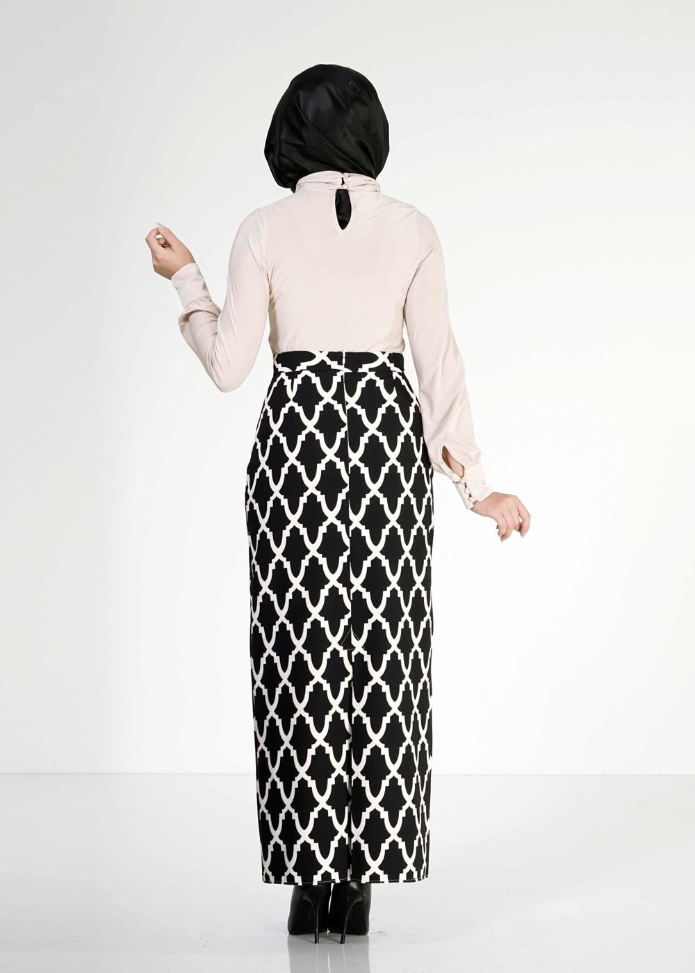 Tesettür giyim BEJ 4760 Venechia Tesettür Bluz