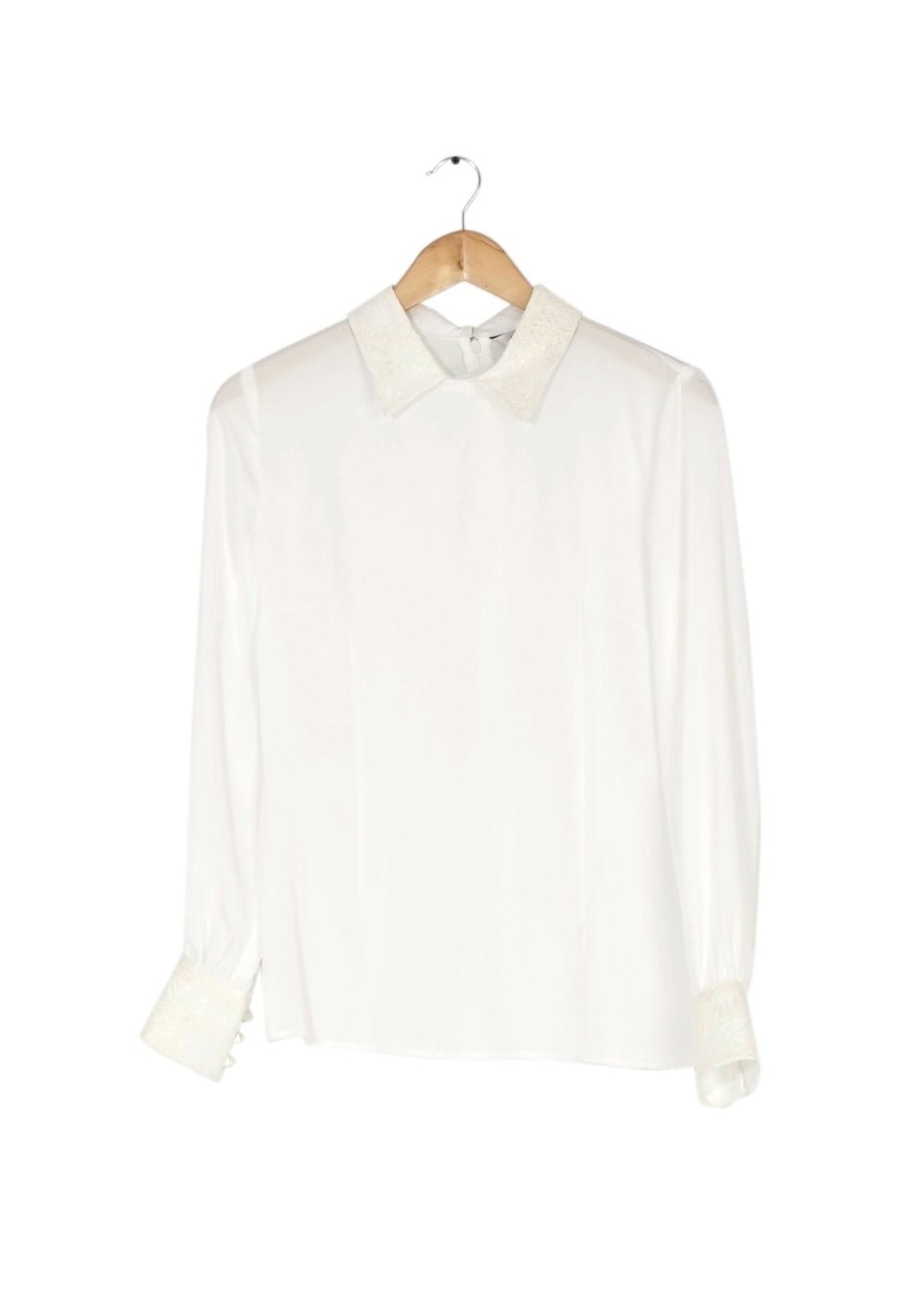 Tesettür giyim BEYAZ 4762 LORA BLUZ 38/46(38-40)