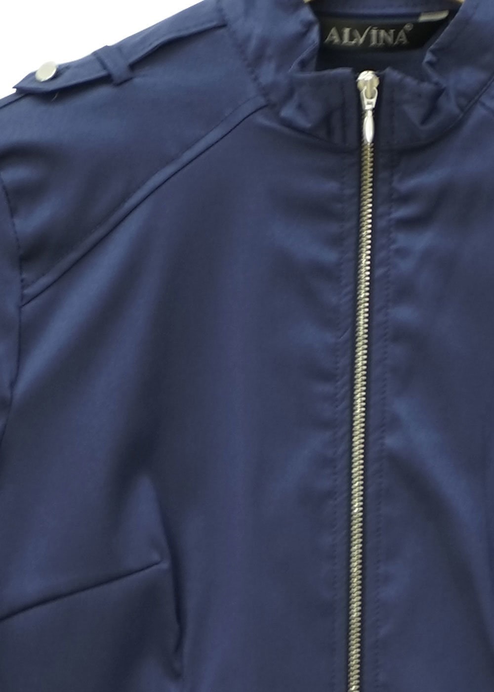 Tesettür giyim LACİVERT FERMUAR DETAYLI BLUZ 4768 