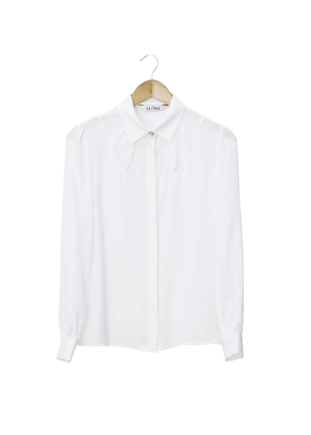 Tesettür giyim BEYAZ 4885 Lora Tesettür Bluz