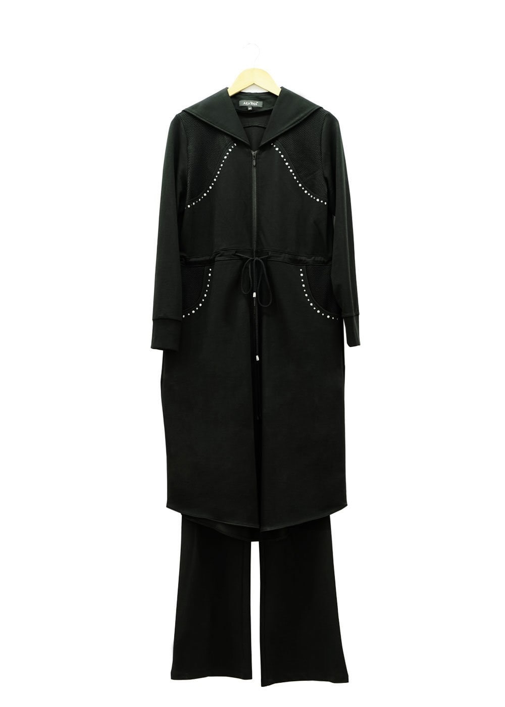 Tesettür giyim SİYAH 4706 Hilda Eşofman Takım