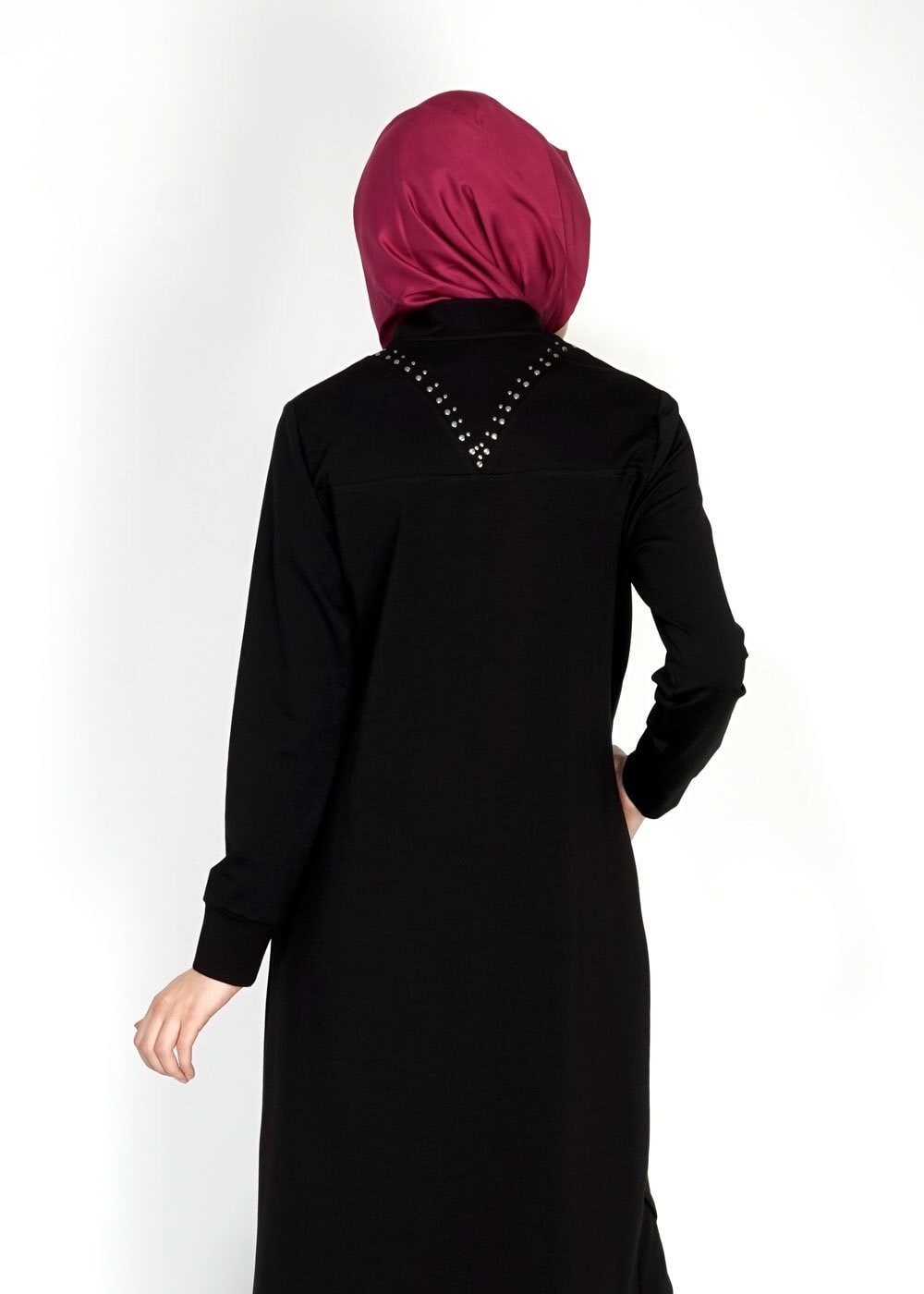 Tesettür giyim SİYAH 4708 Hilda Eşofman Takım