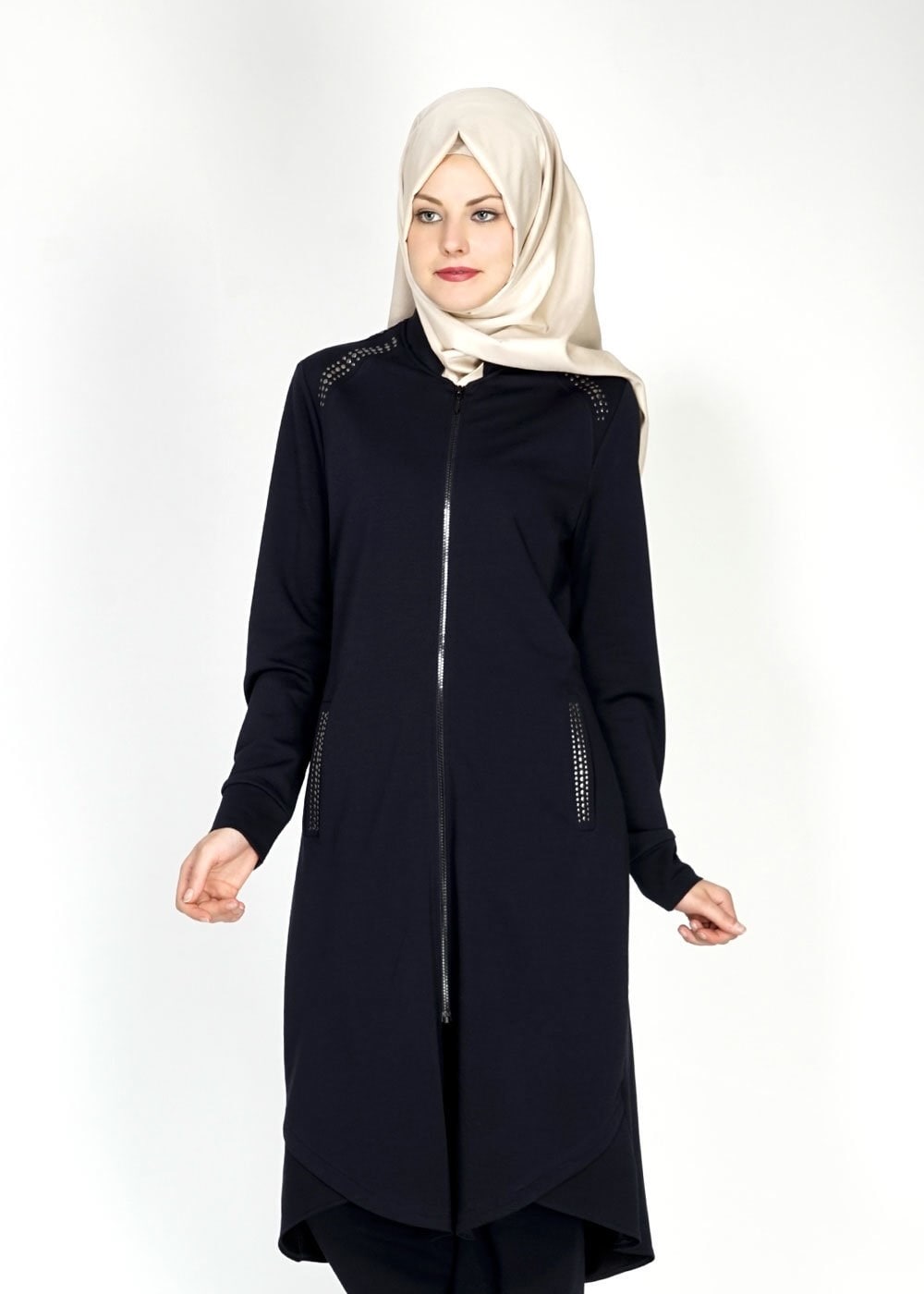 Tesettür giyim LACİVERT 4708 Hilda Eşofman Takım