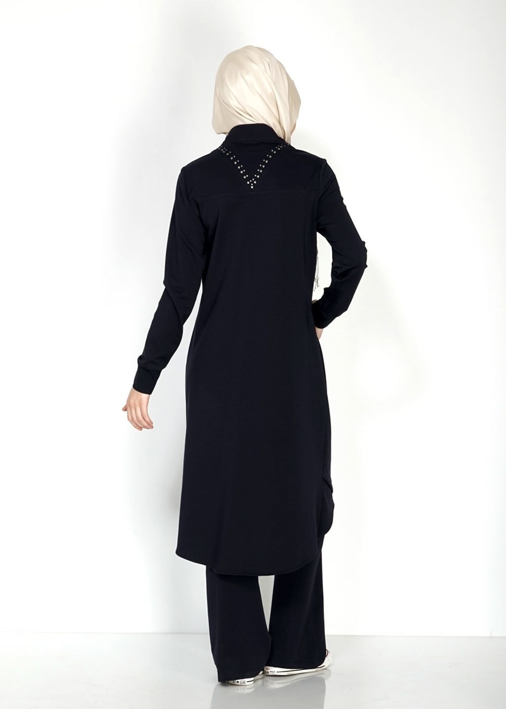 Tesettür giyim LACİVERT 4708 Hilda Eşofman Takım