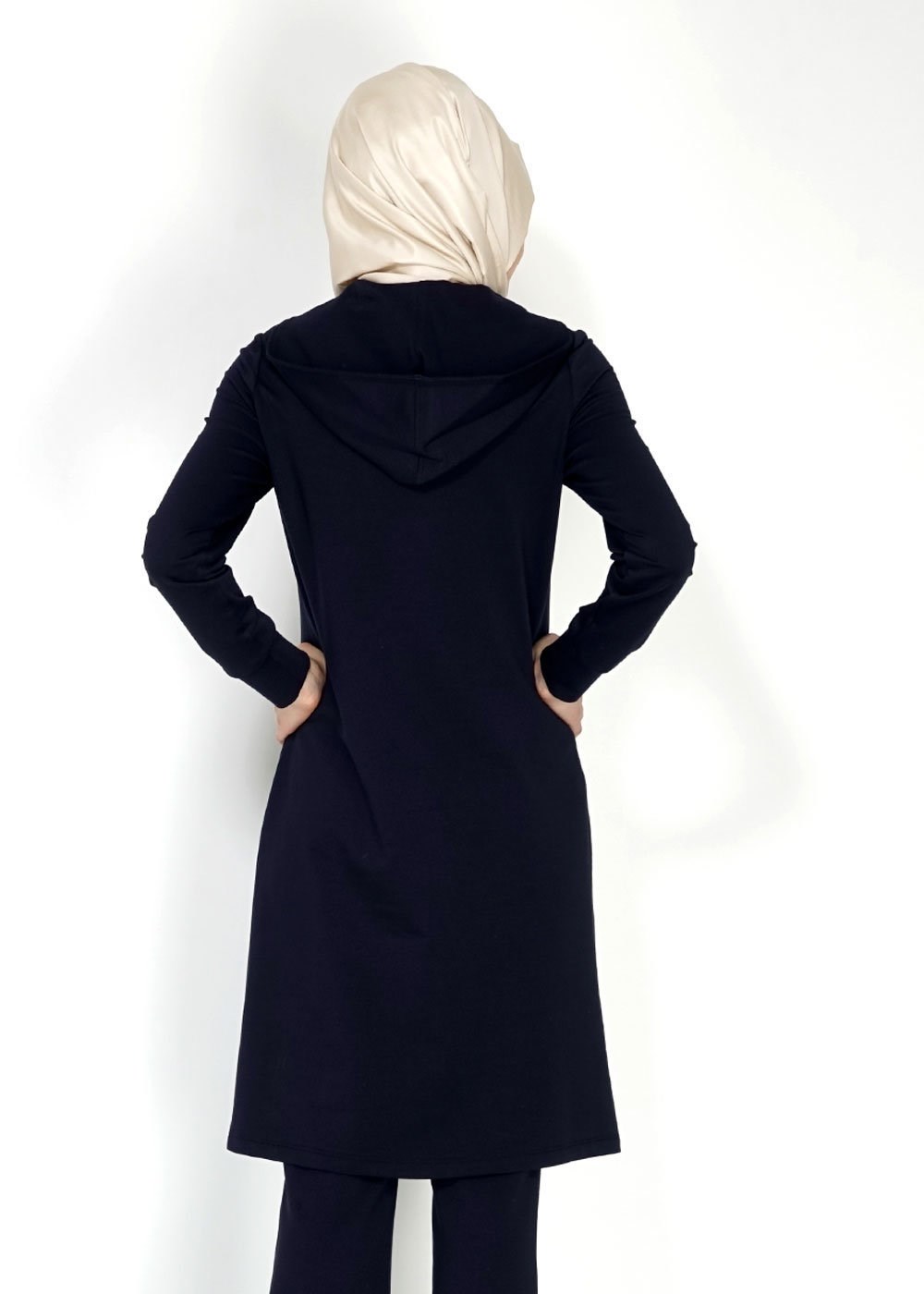 Tesettür giyim LACİVERT 4755 Hilda Eşofman Takım