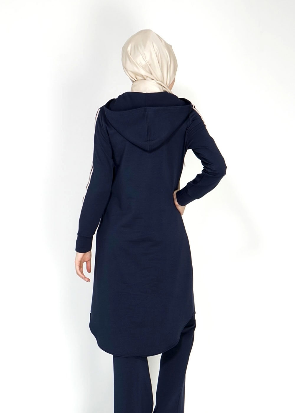 Tesettür giyim LACİVERT 4784 Hilda Eşofman Takım