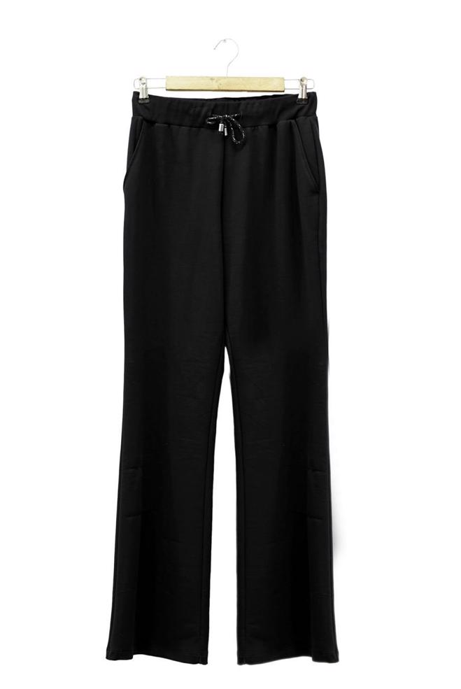 Hijab clothing BLACK 7853 HİLDA EŞOFMAN ALT 36/44(38-40) TEK38 - ALVİNA
