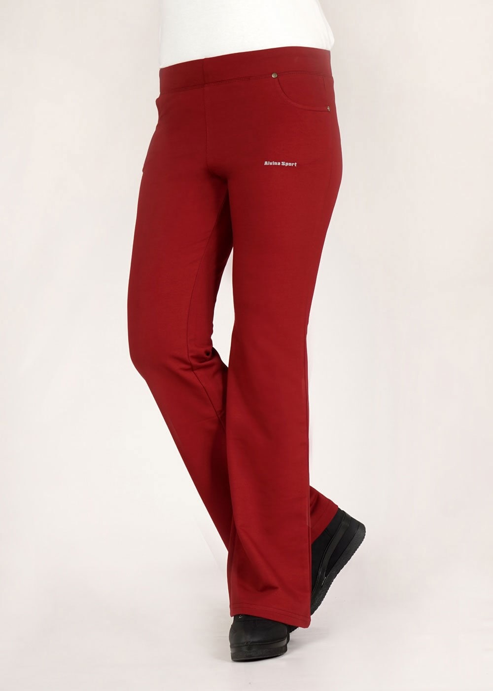 Tesettür giyim BORDO 7861 Elsie Eşofman Alt