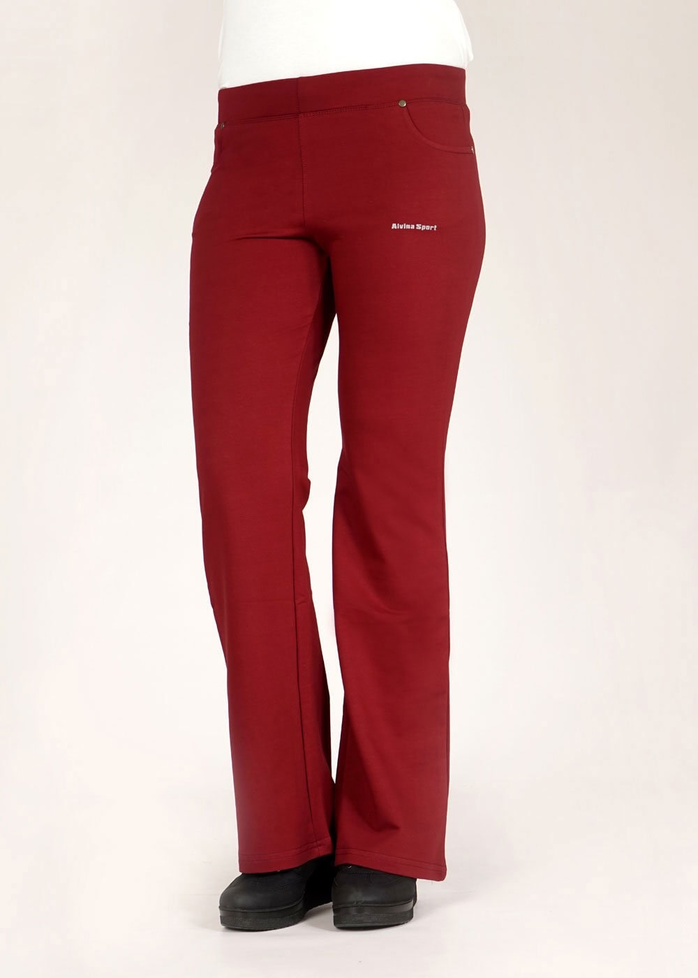 Tesettür giyim BORDO 7861 Elsie Eşofman Alt