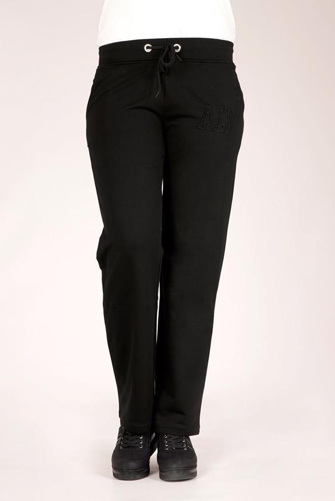 Vêtements hijab NOIR 7865 ELSİE EŞOFMAN ALT 36-44(38-40-42) - ALVİNA