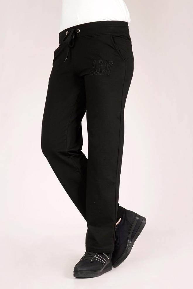 Vêtements hijab NOIR 7865 ELSİE EŞOFMAN ALT 36-44(38-40-42) - ALVİNA