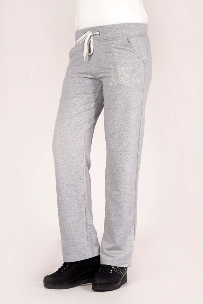 Vêtements hijab GRIS 7865 ELSİE EŞOFMAN ALT 36-44(38-40-42) - ALVİNA