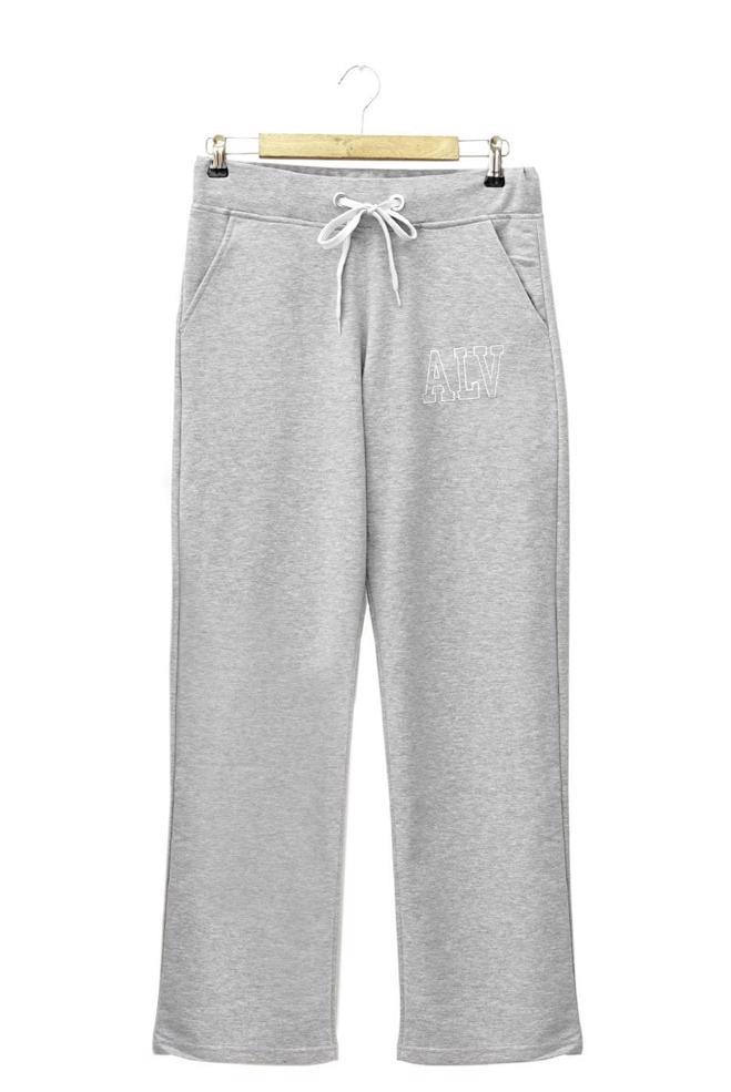 Vêtements hijab GRIS 7865 ELSİE EŞOFMAN ALT 36-44(38-40-42) - ALVİNA
