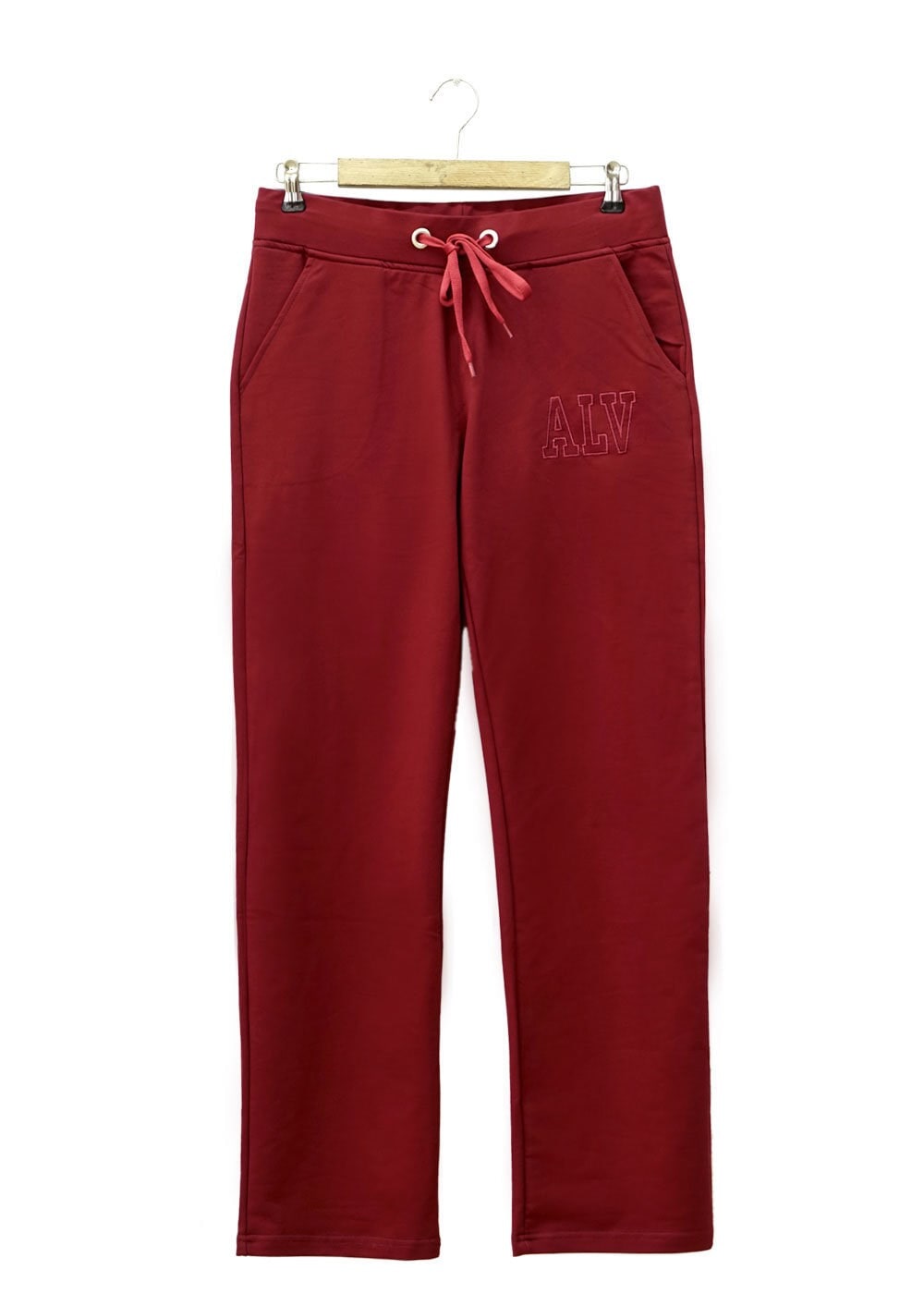 Tesettür giyim BORDO BELİ BAĞCIKLI EŞOFMAN ALTI 7865