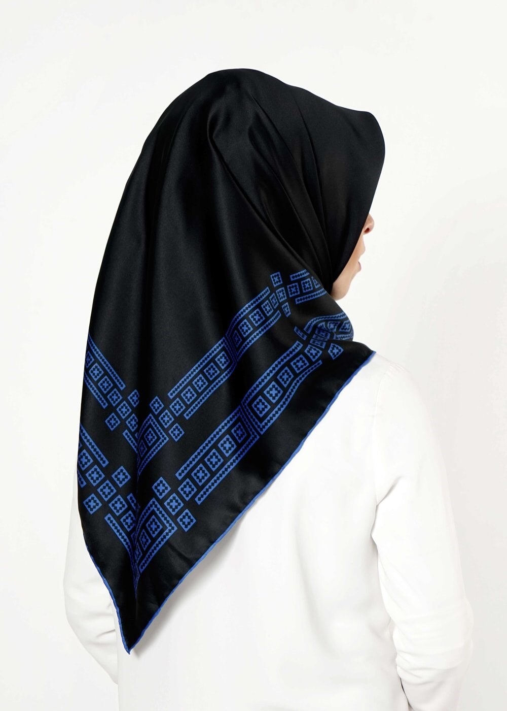 Tesettür giyim SİYAH 3381 Alvina Eşarp