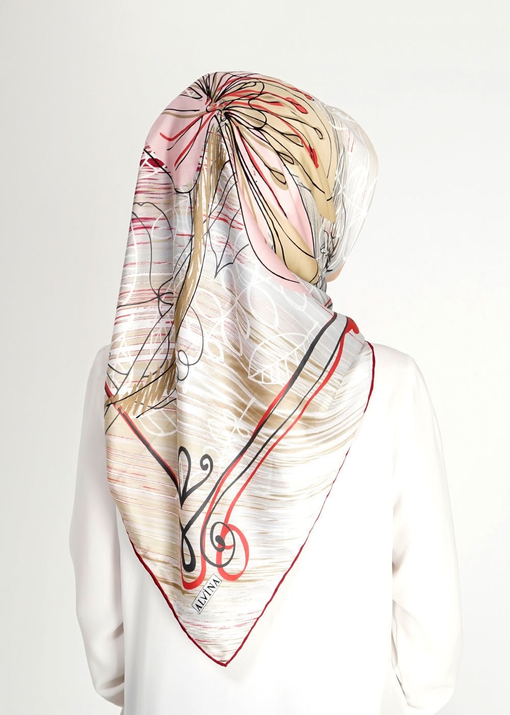 Tesettür giyim BEJ 10995 Alvina Eşarp