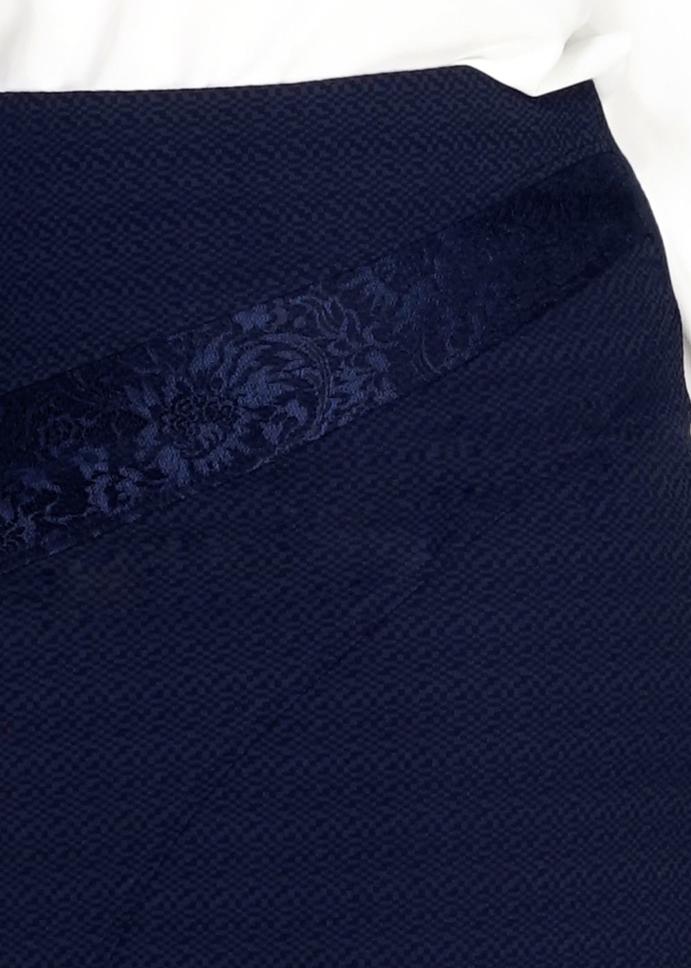 Tesettür giyim LACİVERT 6666 Nazenin Tesettür Etek