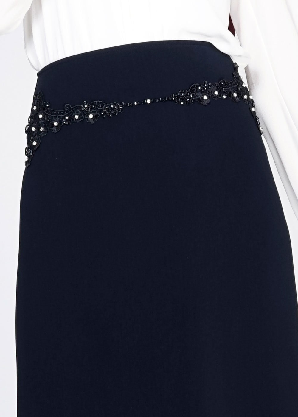 Tesettür giyim LACİVERT 6680 Rado Tesettür Etek