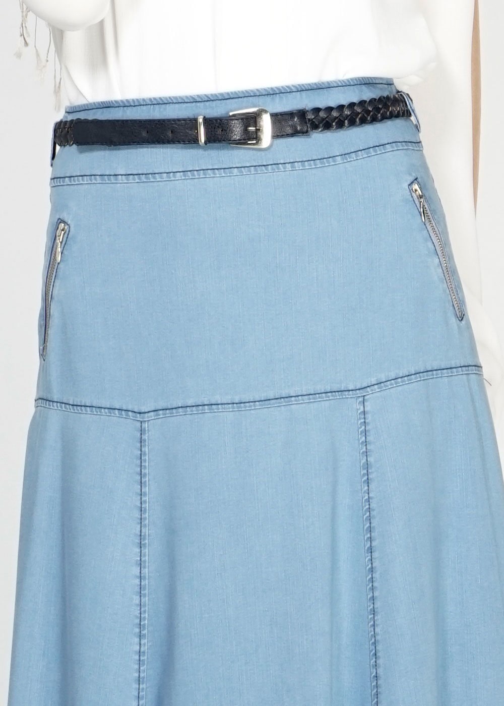 Tesettür giyim LACİVERT 6688 Noura Tesettür Etek