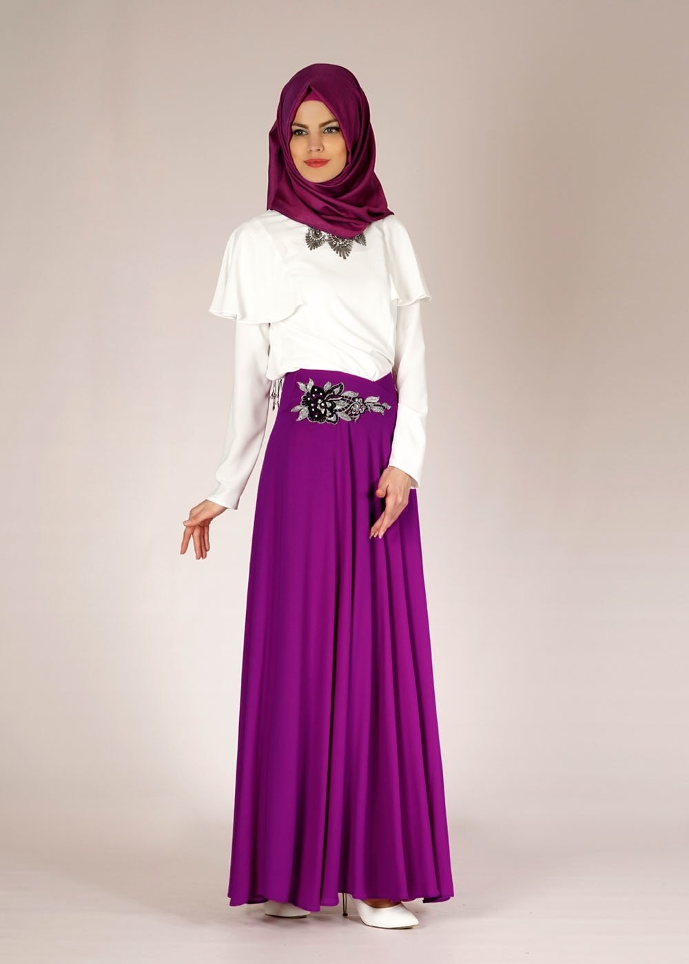 Tesettür giyim MOR 6689 SİSLEY 6235 ETEK 38/44(38-40) TEK38