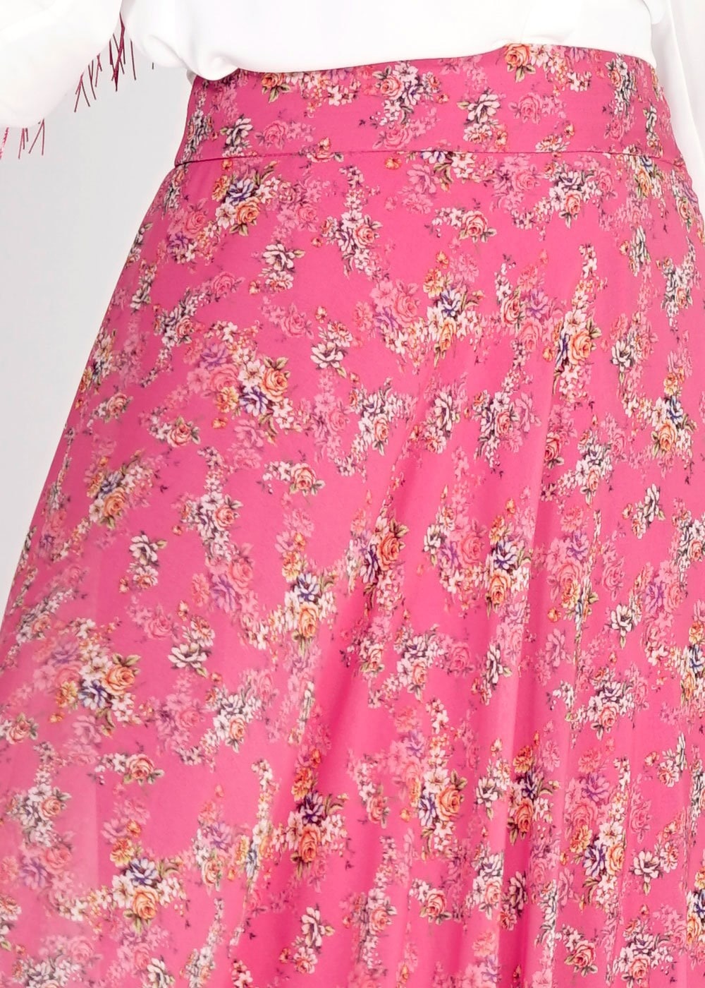 Tesettür giyim FUŞYA 6698 Evite Tesettür Etek