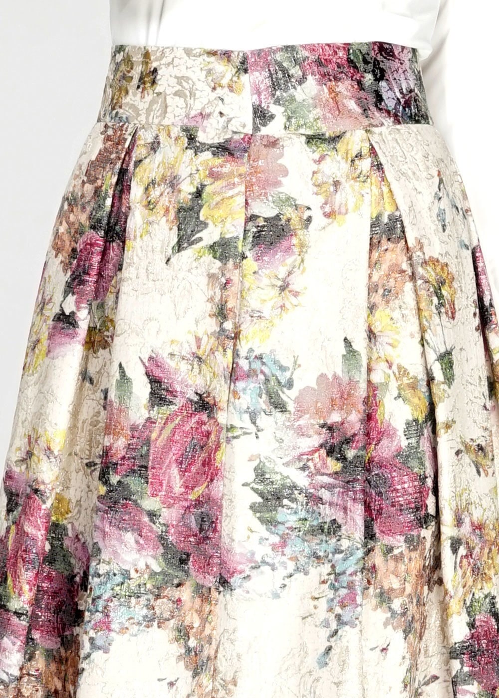 Tesettür giyim BEJ 6713 Jakar Tesettür Etek