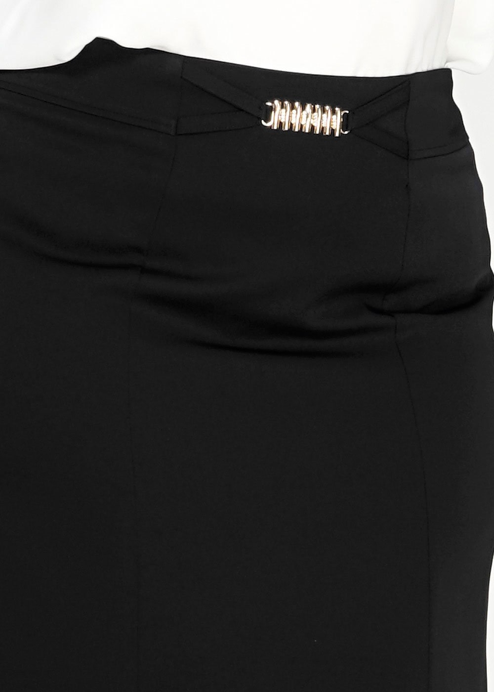 Tesettür giyim SİYAH 6715 Sarah Tesettür Etek