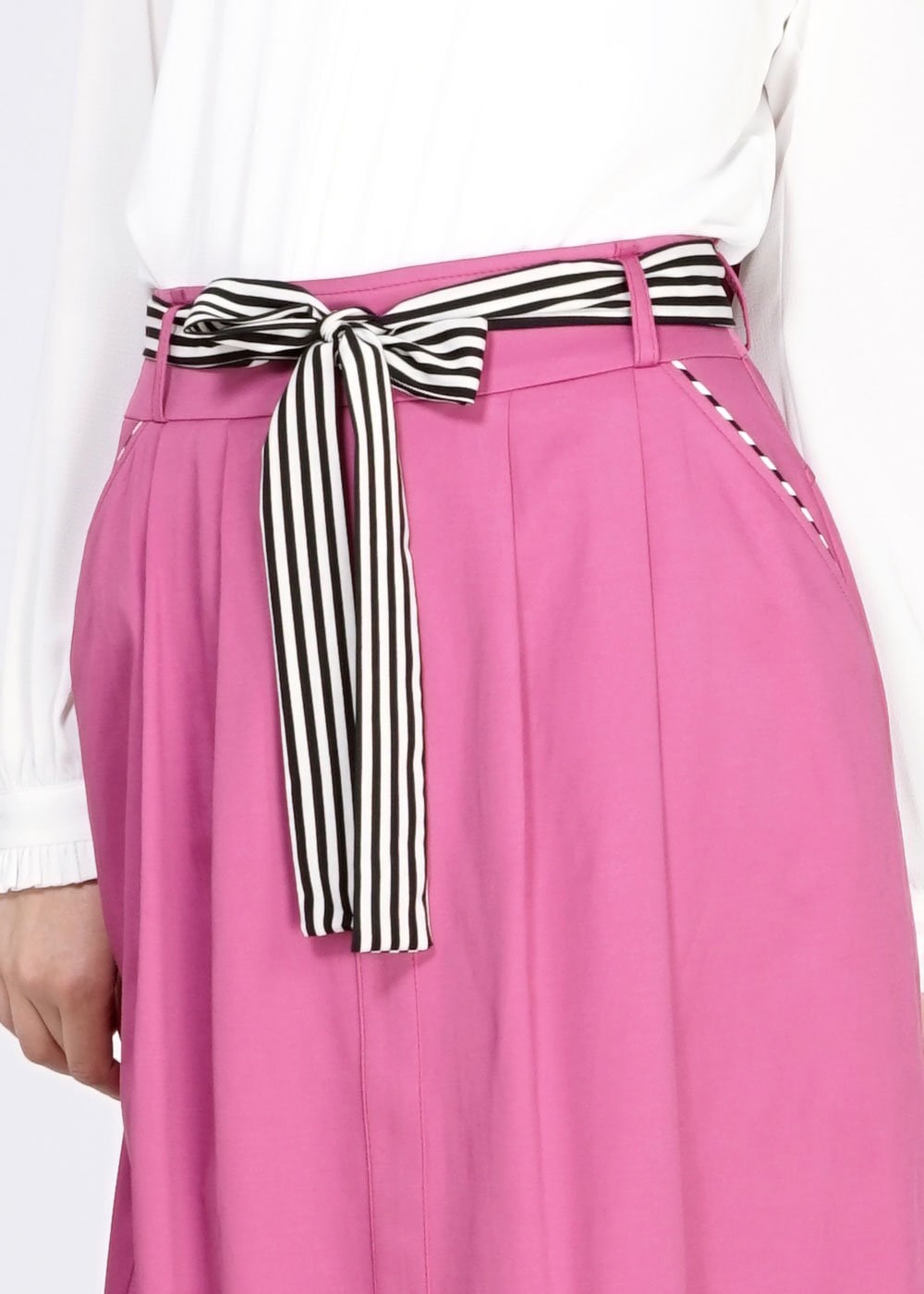 Tesettür giyim FUŞYA 6737 Loran Tesettür Etek