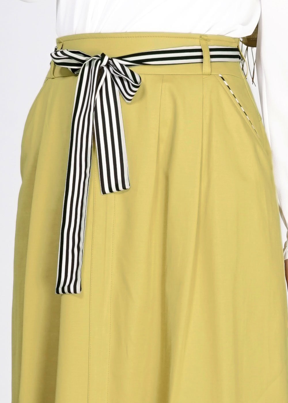 Tesettür giyim YEŞİL 6737 Loran Tesettür Etek