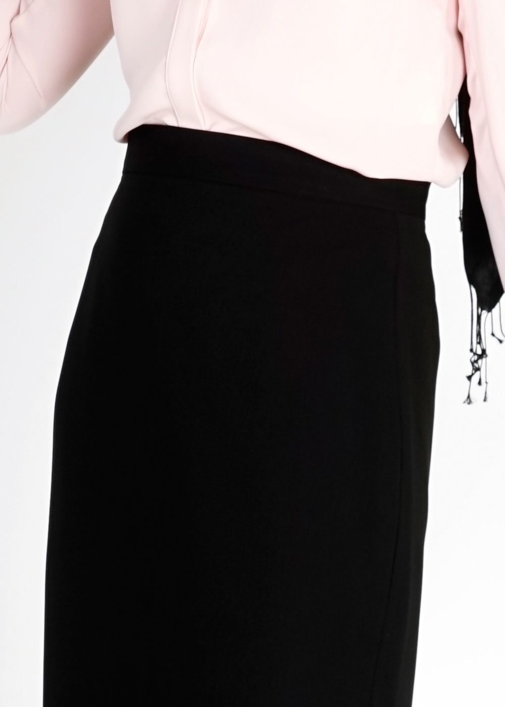 Tesettür giyim SİYAH 6742 Rado Tesettür Etek