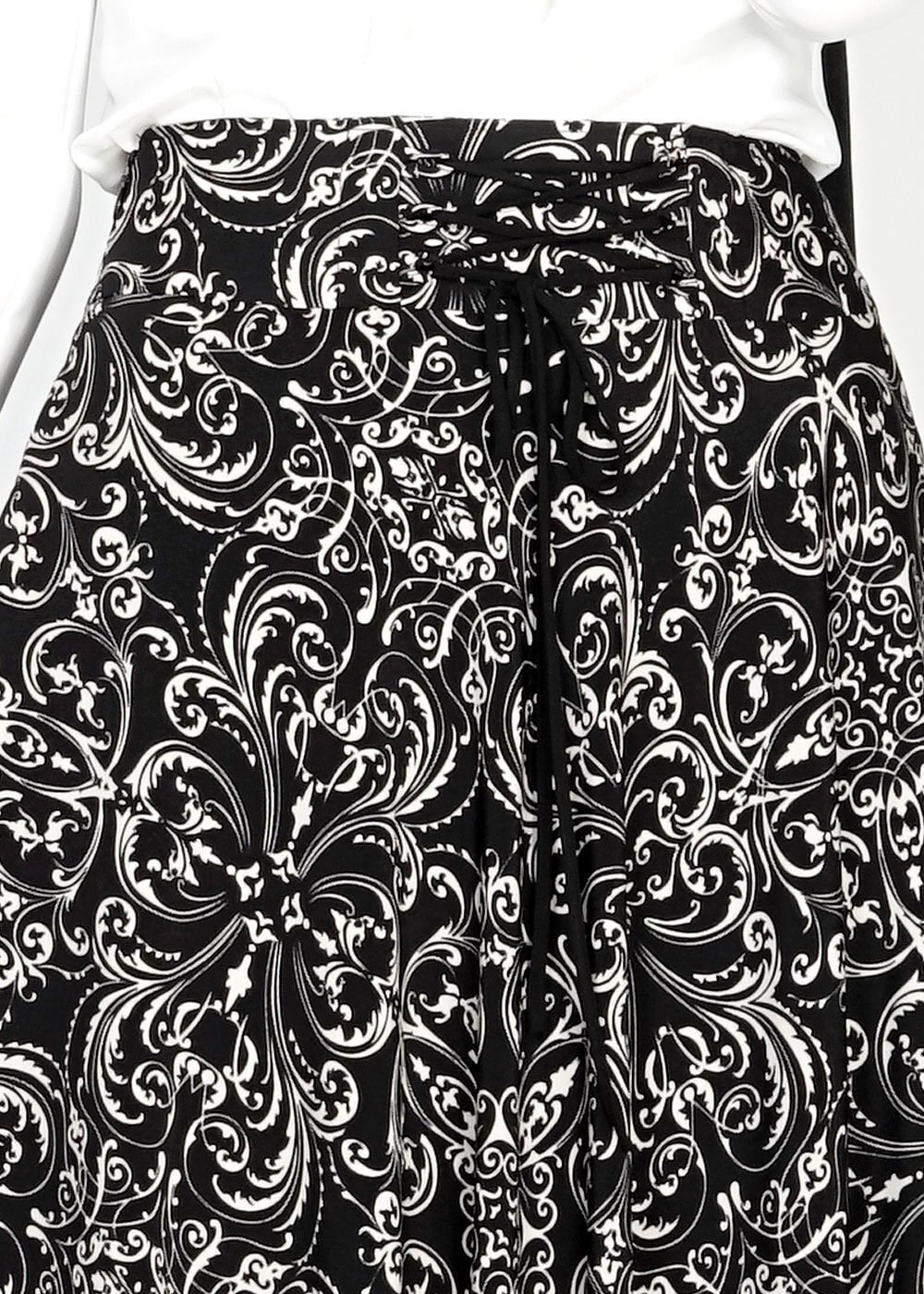 Tesettür giyim SİYAH 6690-1 Cassandra Emp Tesettür Etek