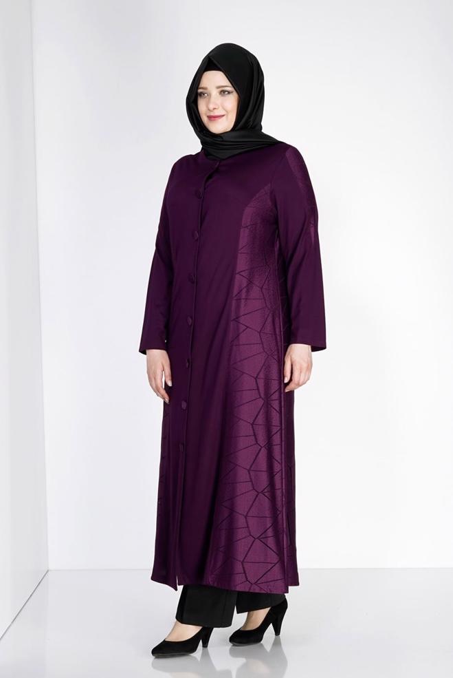 Hijab clothing DAMSON 8182 Venezia Tesettür Ferace - ALVİNA