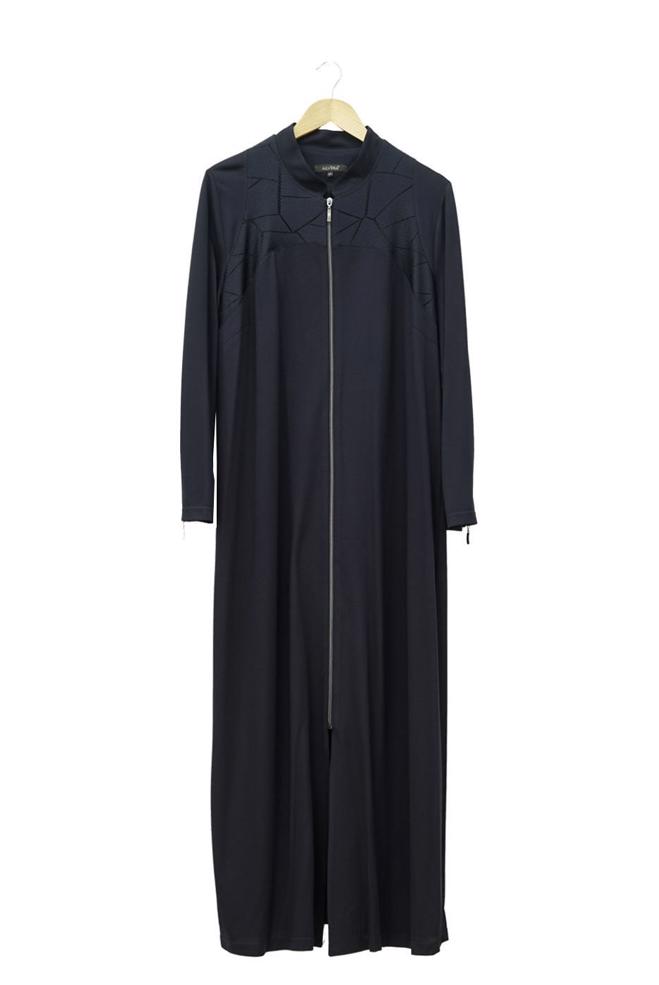 Hijab clothing NAVY BLUE 8183 Venezia Tesettür Ferace - ALVİNA