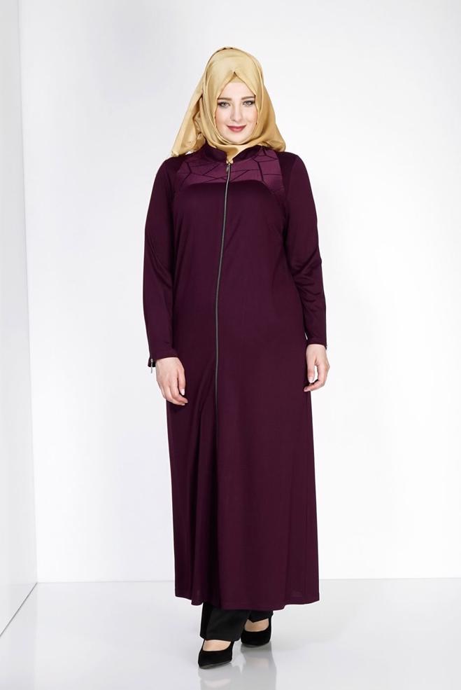 Hijab clothing DAMSON 8183 Venezia Tesettür Ferace - ALVİNA