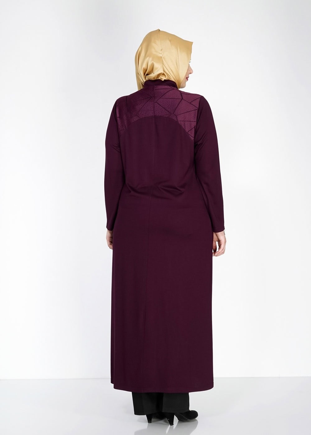 Vêtements hijab PRUNE 8183 Venezia Tesettür Ferace