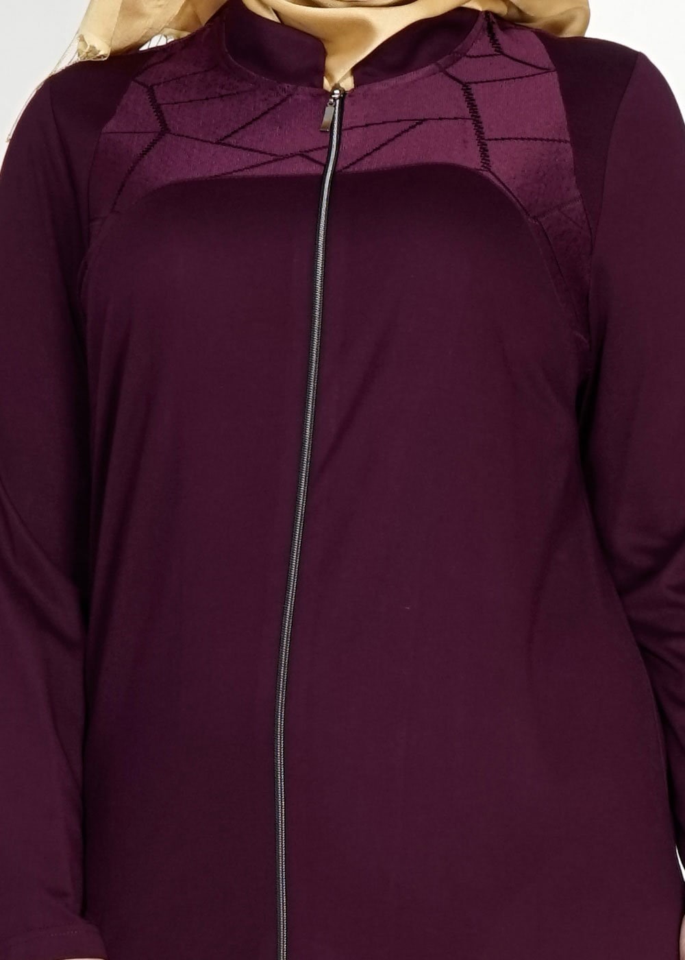 Vêtements hijab PRUNE 8183 Venezia Tesettür Ferace