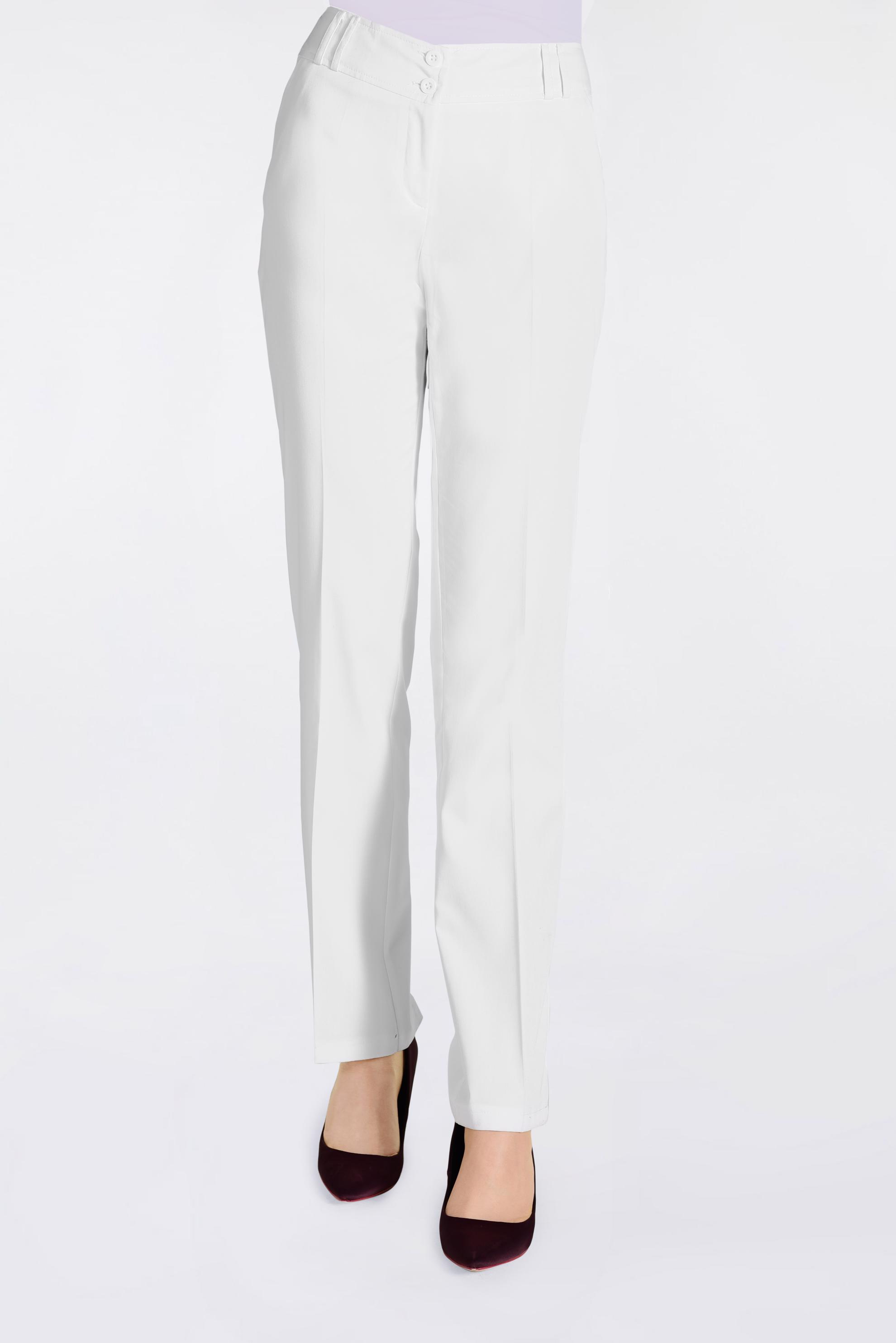 Tesettür giyim BEYAZ 7825 Life Tesettür Pantolon