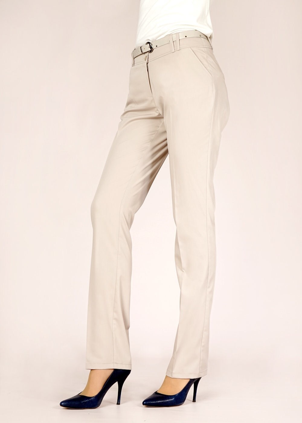 Tesettür giyim BEJ 7825 Life Tesettür Pantolon