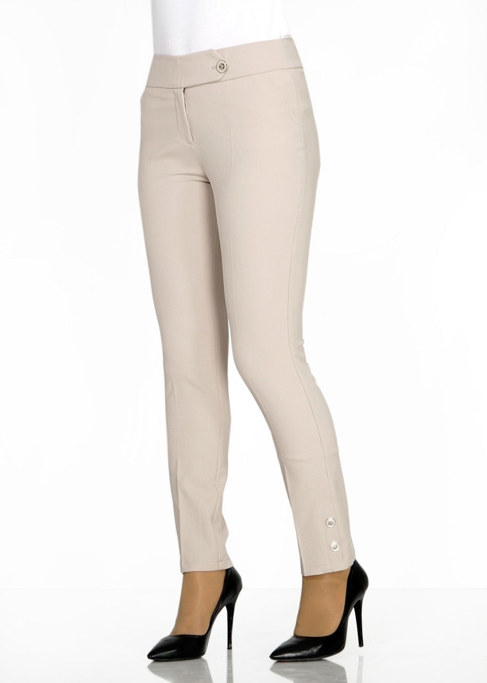 Tesettür giyim BEJ 7826 Masal Tesettür Pantolon