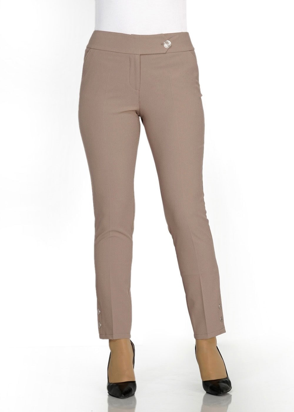 Tesettür giyim VİZON 7826 Masal Tesettür Pantolon