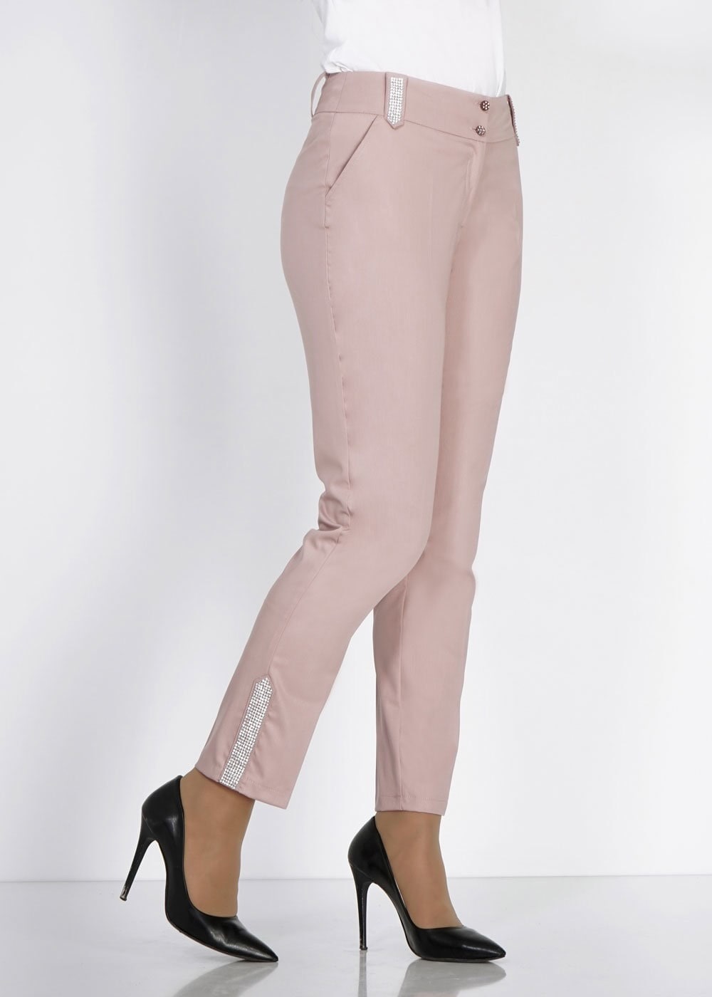 Tesettür giyim PUDRA 7831 Nadya Tesettür Pantolon