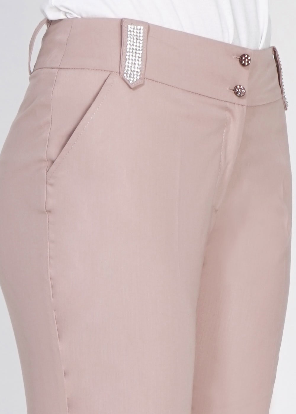 Tesettür giyim PUDRA 7831 Nadya Tesettür Pantolon