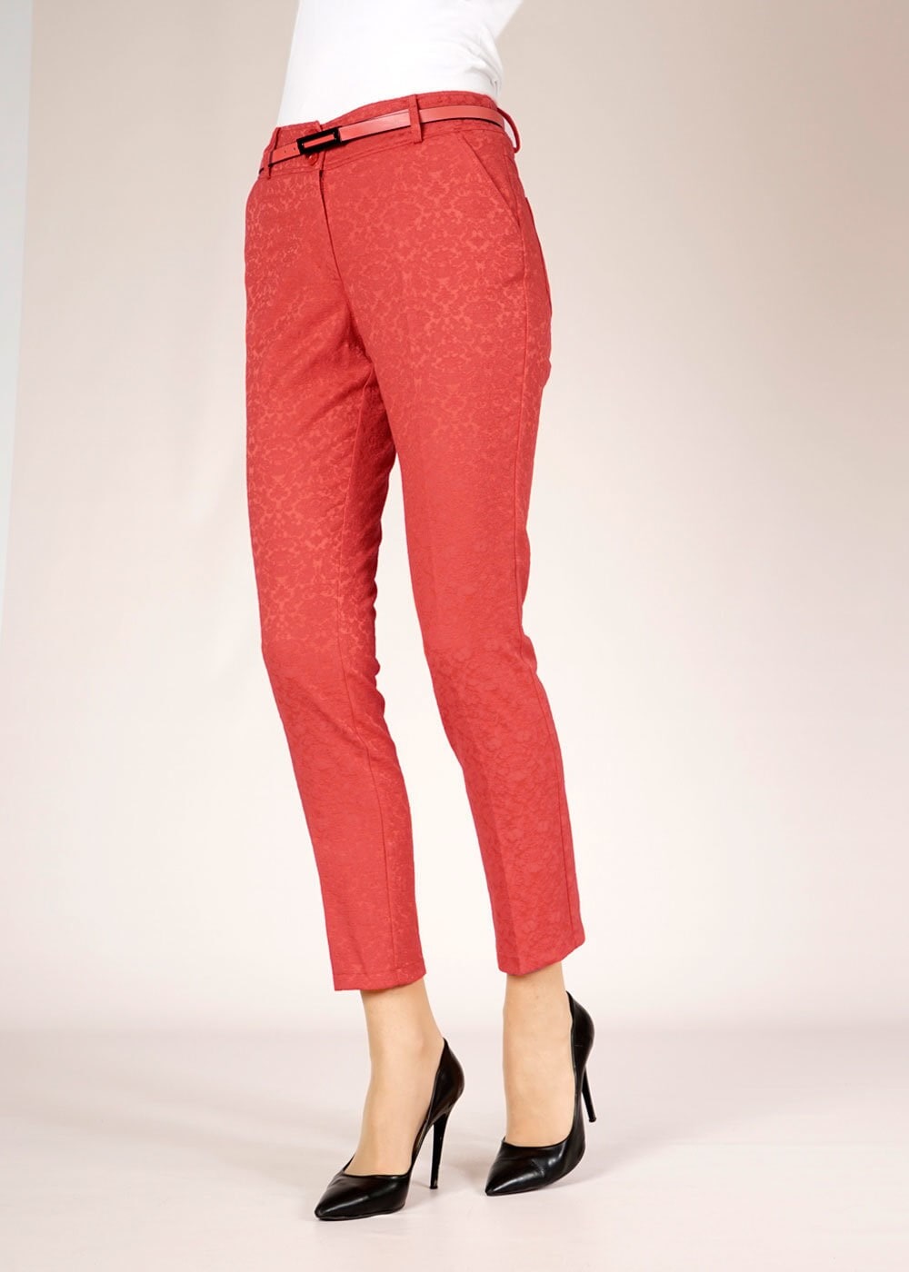 Tesettür giyim KIRMIZI 7832 MERY 309 PANTOLON 36/42 TEK38