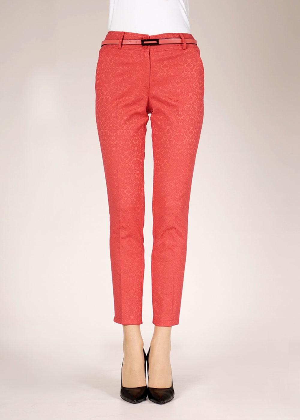 Tesettür giyim KIRMIZI 7832 MERY 309 PANTOLON 36/42 TEK38