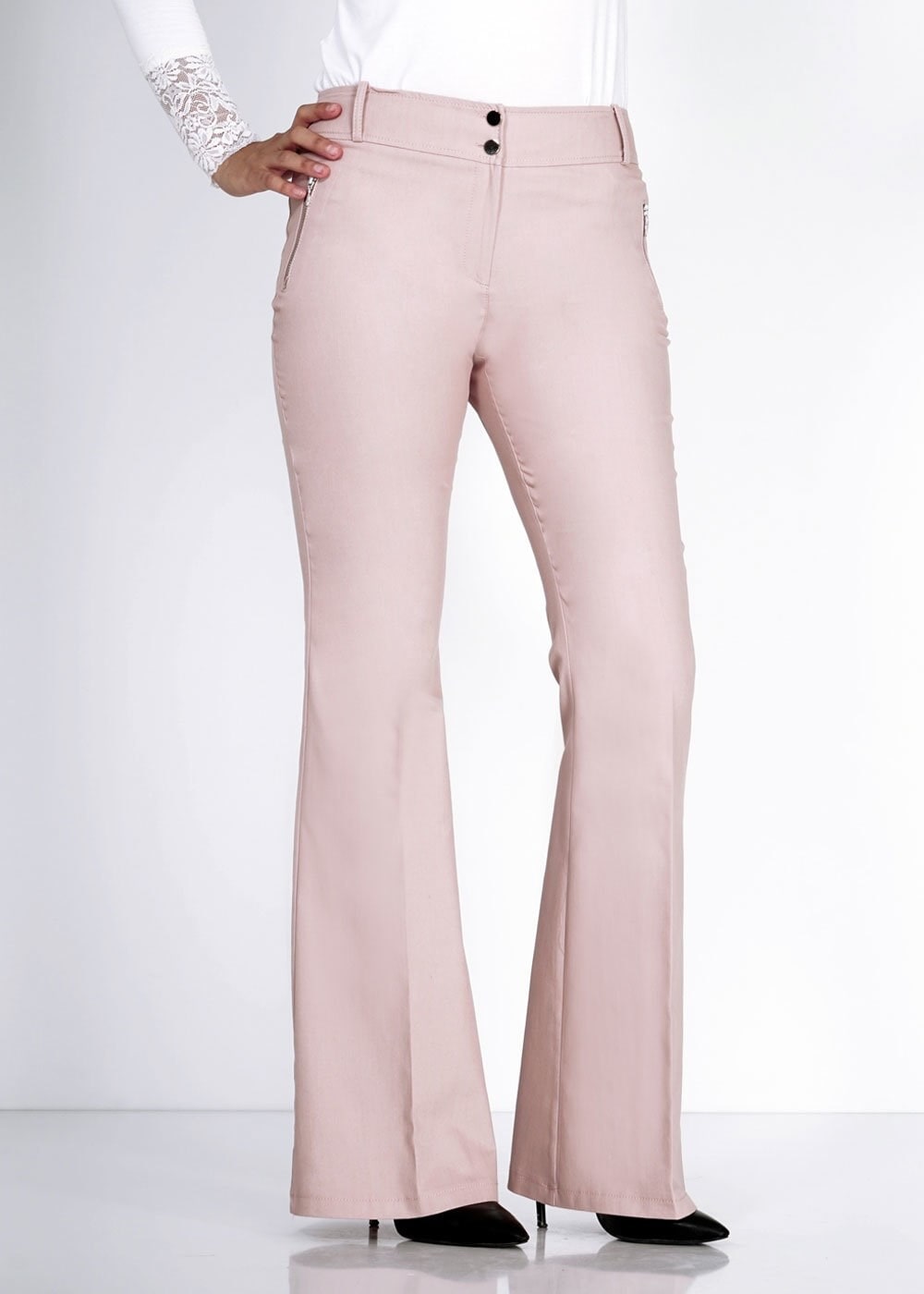 Tesettür giyim PUDRA 7836 Owen Tesettür Pantolon