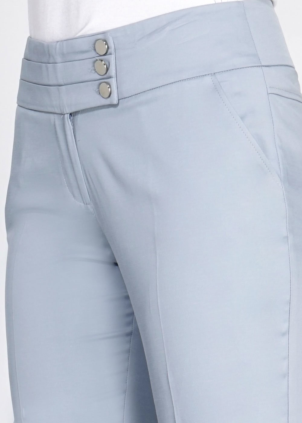 Tesettür giyim MAVİ 7837 Peren Tesettür Pantolon